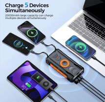 20000mAh solar power bank(35W)2