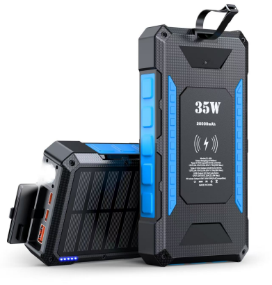 20000mAh solar power bank（35W-1）