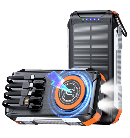 30000mAh Solar Power Bank