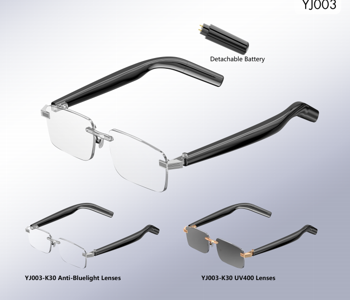 Detachable Battery Smart Glasses (YJ003)