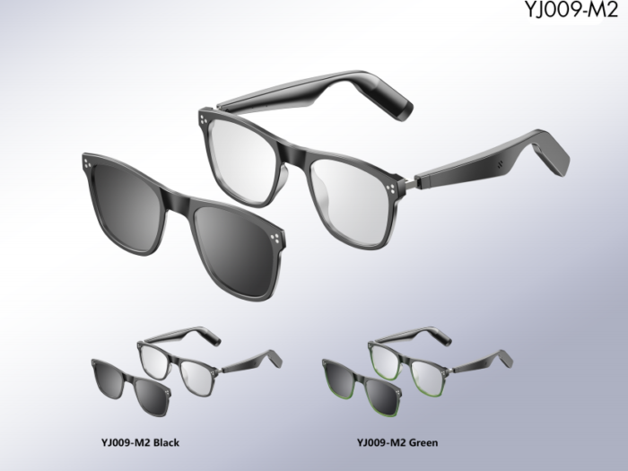 Magnet Dual Lenses Smart Glasses (YJ009-M2)