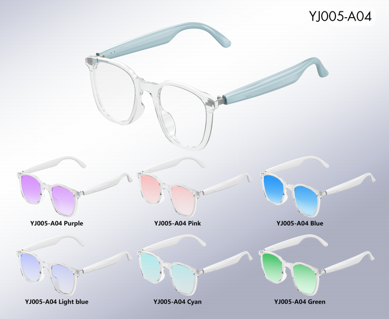 Transparent Music Smart Eyewear (YJ005-A04)